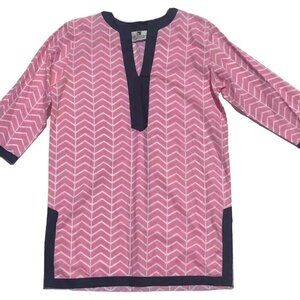 Malabar Bay Organic Cotton Dress Tunic Bathing Suit Cover Size XL
